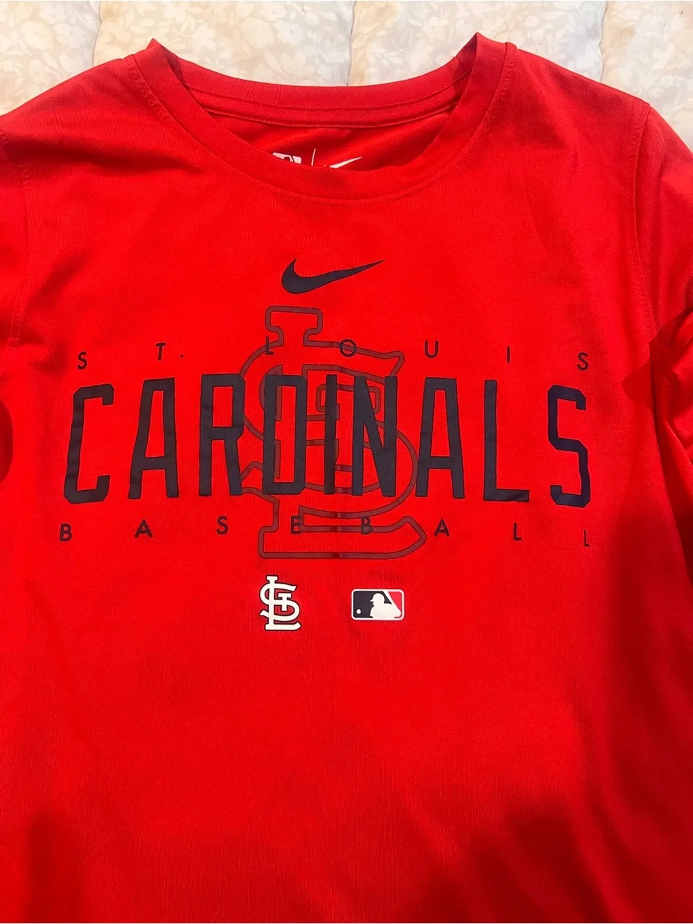 Nike Red St. Louis Cardinals Long-Sleeve Performance Tee